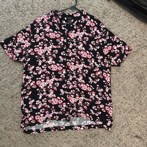 Forever 21 Men Floral Shirt